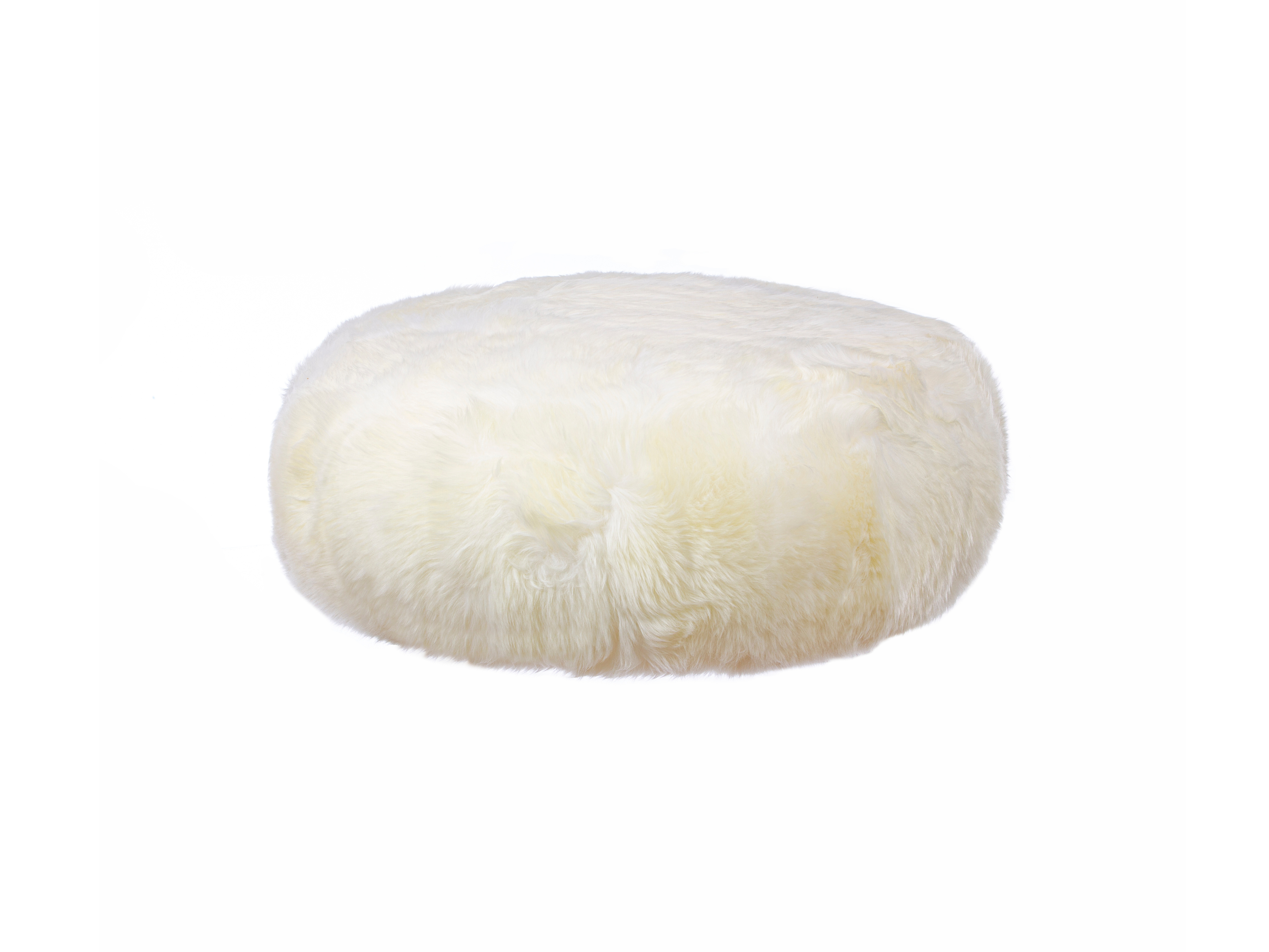 NZ Longwool Sheepskin Ottoman by Fibre by Auskin