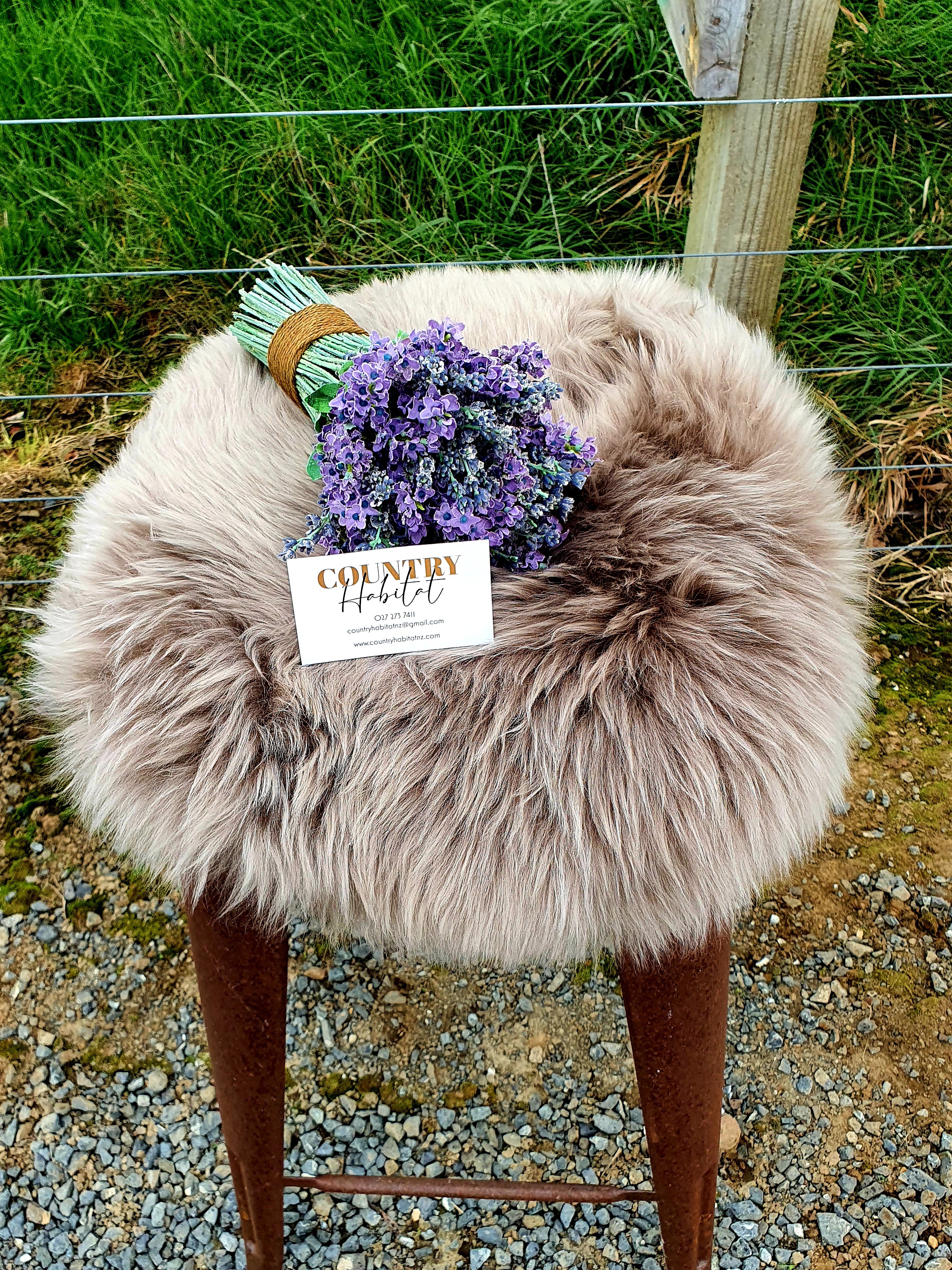 NZ Sheepskin Seat Plate 2 pack - by Fibre by Auskin