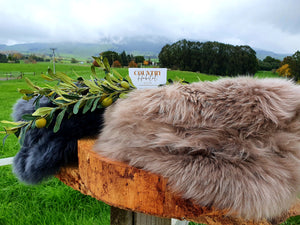 NZ Sheepskin Seat Plate 2 pack - by Fibre by Auskin