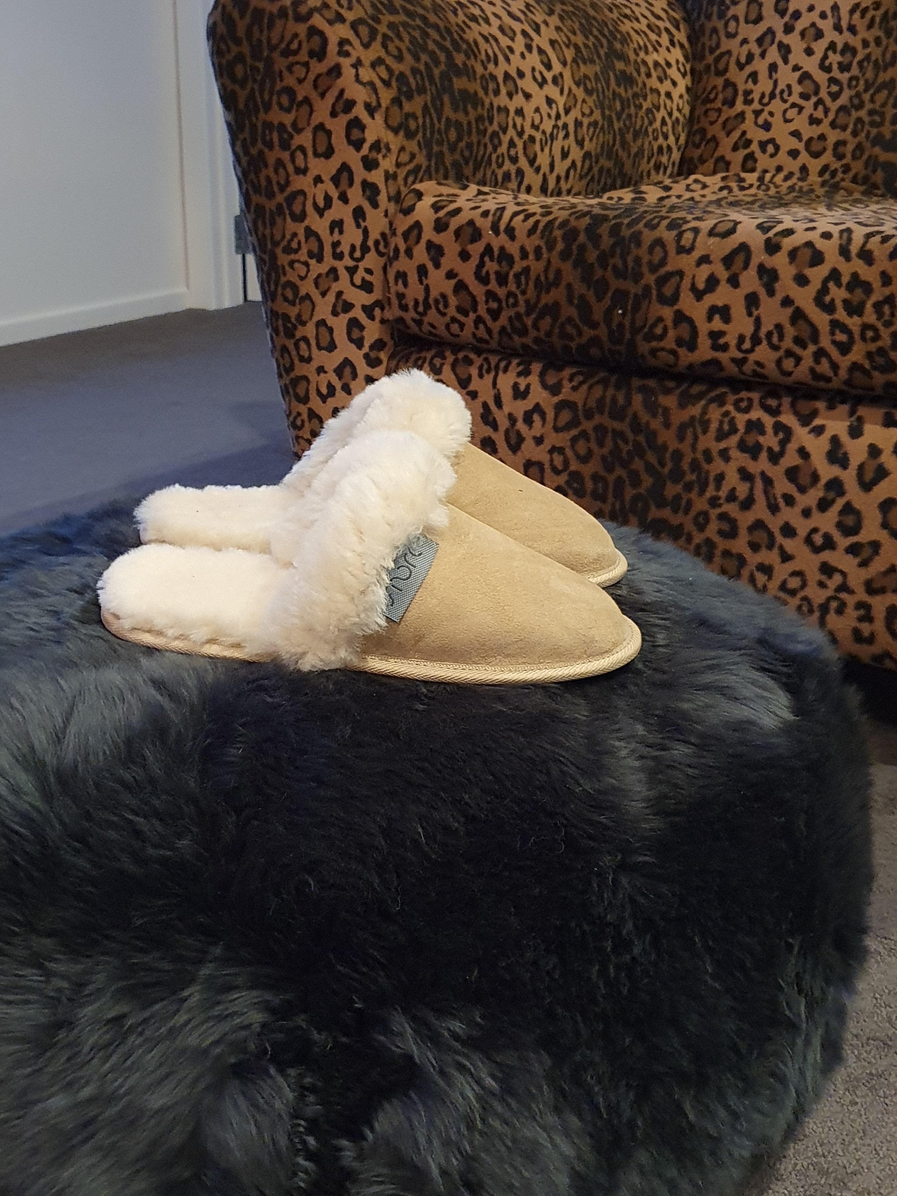 Sheepskin Scuff Slippers
