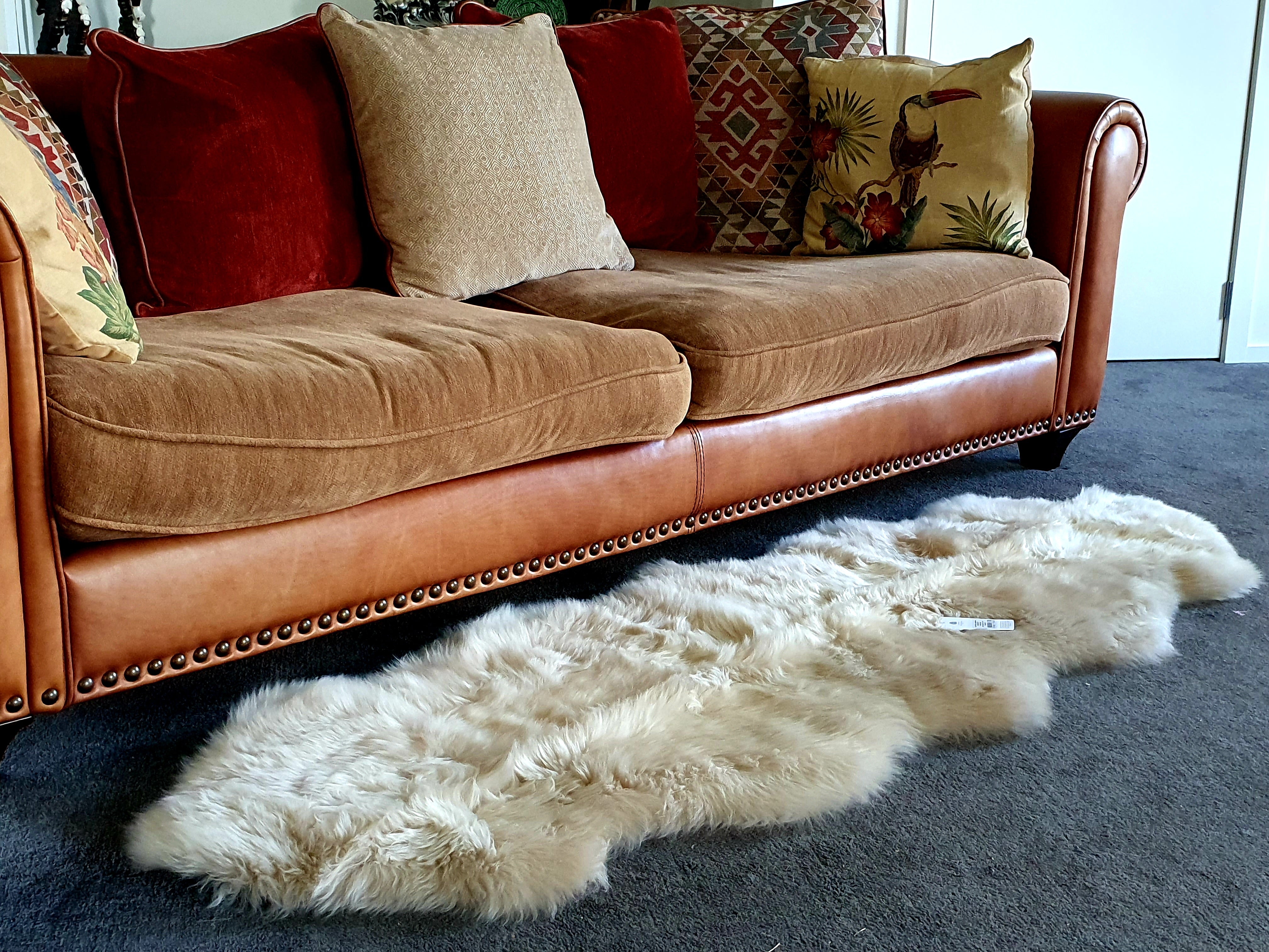 NZ Longwool Double Sheepskin by Fibre by Auskin - Nappa