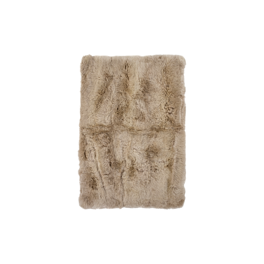 Long Wool Sheepskin Area Rug