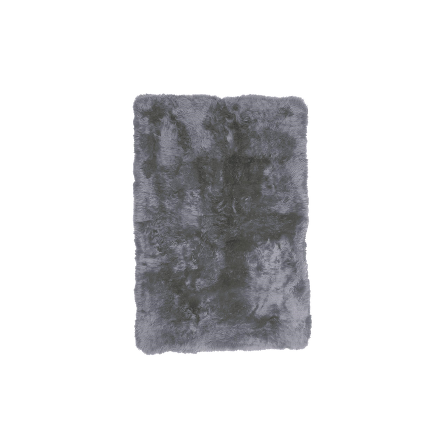 Long Wool Sheepskin Area Rug