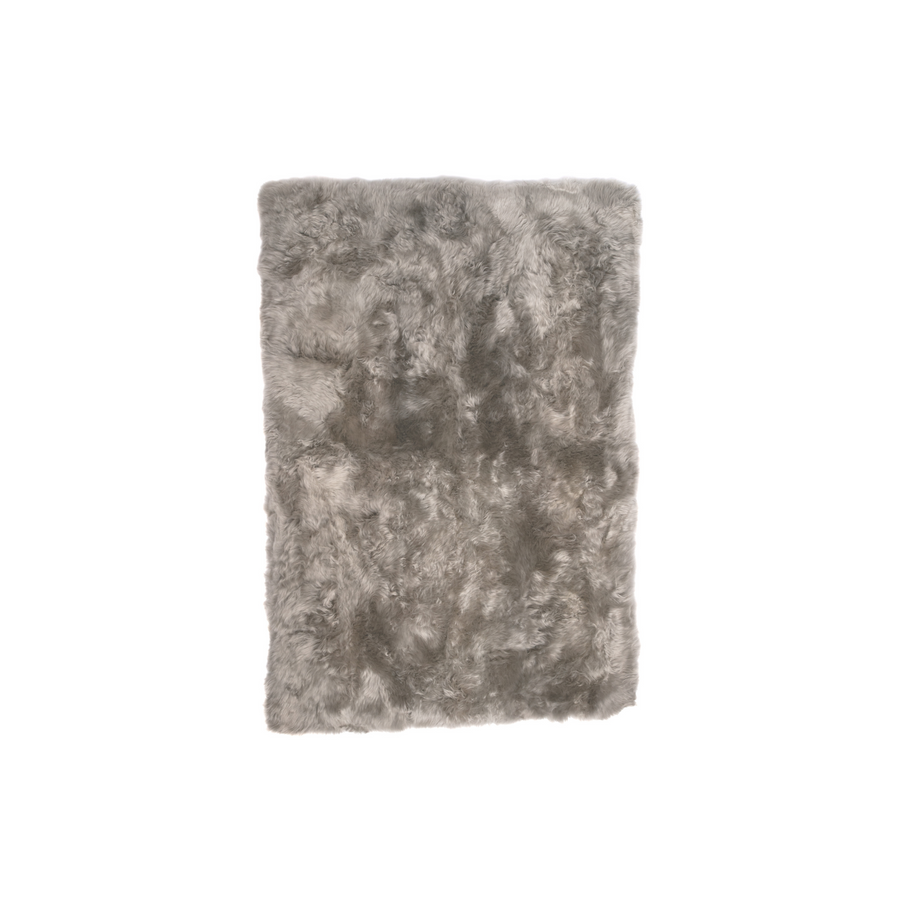 Long Wool Sheepskin Area Rug
