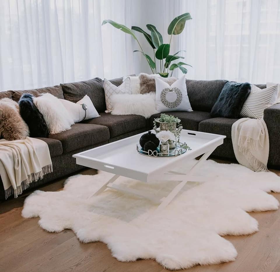 New Zealand Longwool Sheepskin Octo