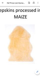 Infants Sheepskin Rug