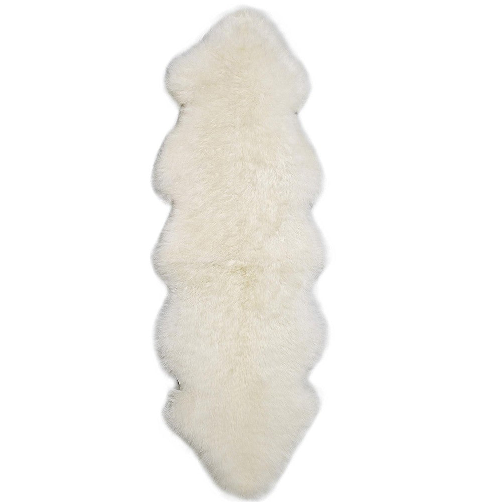 NZ Longwool Sheepskin Double Rug
